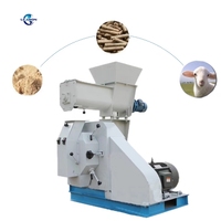 LEABON Offre Spéciale Machine à Granulés d'Herbe à Matrice Annulaire, Production 1000-5000kg/h, 380V, Surveillance à Distance pour Alimentation Bovins, Ovins et Volailles