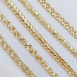 Accesorios de Moda, Joyería para Hombre y Mujer, Pulsera de Fiesta de Latón Chapado en Oro de 14K, Pulsera de <span class=keywords><strong>Amor</strong></span> Laminada en Oro - Product Image 4