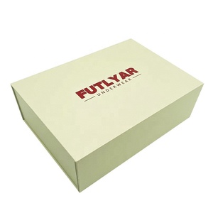 Custom Logo Luxury Matte Rigid Cardboard <b>Foldable</b> Flat-Pack Magnetic Closure Gift <b>Box</b> with Embossing and Matt Lamination - Product Image 3