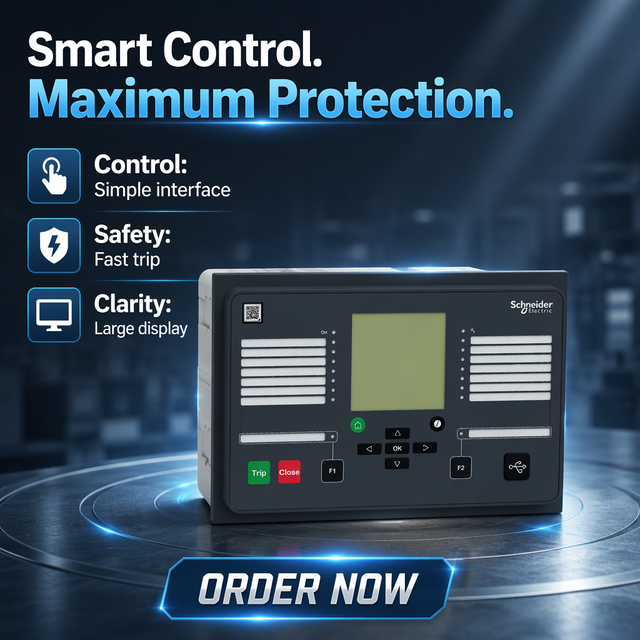 P3u20 Numerical Relay Supports IEC 61850 & Modbus Flexible Protection Settings