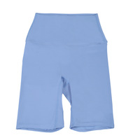 Short de cyclisme style pantalon de yoga taille haute, toucher doux et agréable, design sans coutures, effet push-up pour les fesses, pour le sport