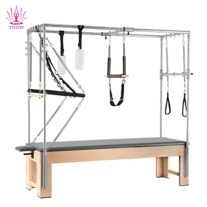 Offre Spéciale : Appareil de Reformer Multifonctionnel en Bois pour Gym et Studio de Yoga, Ensemble de 5 Pièces, Modèle YP006, pour Renforcement Corporel - Product Image 2