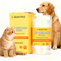 Baume Crème Naturel Personnalisable pour Pattes et Nez de Chien et Chat, Apaisant pour la Musette, Ingrédients Végétaux, Sûr à Lécher, Produits de Toilettage pour Animaux