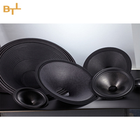 Altavoz coaxial acústico de 12 pulgadas para uso en escenario profesional en bocina grande de ferrita