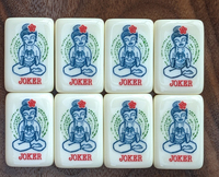Soldes Exceptionnelles : Ensemble de Mahjong Heron – Tuiles de Mahjong Américain à Thème (Photos Réelles) – Expédition Immédiate