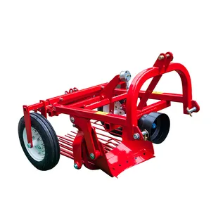 Máquina de cosecha de batata agrícola LEFA, máquina de plantación de arroz con excavadora de patatas montada en Tractor agrícola de una fila