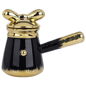 2025 dễ thương Arabic cốc gốm phong cách Châu Âu Bàn cà phê thiết lập hiện đại cup khuyến mại bộ quà tặng của 6 cốc cà phê và chiếc đĩa - Product Image 6