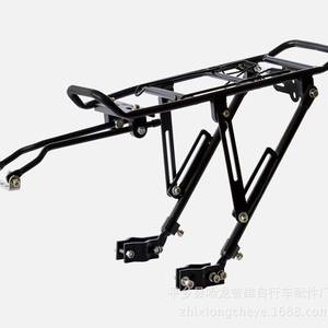 Porte-bagages arrière pour vélo en alliage d'aluminium, détachable, fixation sur attelage, noir, pour VTT - Product Image 4