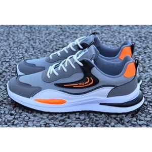 Nouvelles chaussures de sport pour hommes automne, respirantes en maille, grande taille transfrontalière, surface en maille tricotée, confortables - Product Image 3