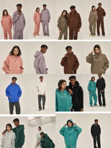 Mochilas Personalizadas OEM 100% Algodão com Capuz e Zíper, Design Streetwear Pesado e Fabricante de Logotipo Personalizado - Product Image 6