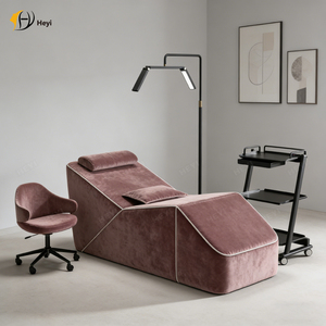 현대식 압축 속눈썹 침대, 살롱 가구 스파 뷰티 매트리스, 페이셜 침대, 뷰티 살롱 고급 속눈썹 침대 - Product Image 2