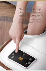 Masseur de bain de pieds automatique Système d'hydrogène négatif Bain de pieds de désintoxication ionique Machine de spa Masseur de pieds Masseur domestique - Product Image 5