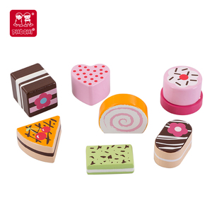 <span class=keywords><strong>Motessori</strong></span> en bois éducatif après-midi thé Dessert ensemble jouets enfants cuisine cuisine jouets - Product Image 5