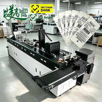 Machine de production automatique d'étiquettes intelligentes pour vêtements avec codage de données RFID et impression jet d'encre UV haute précision