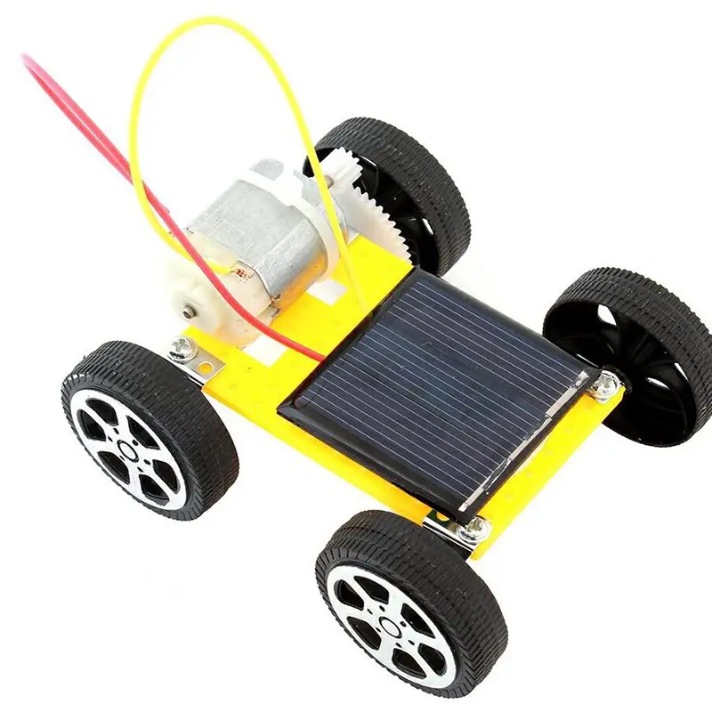 Solar Spielzeug Auto Lernspiel zeug Sonderausgabe montiert Modell handgemachte Kinder kreative Wissenschaft Experiment