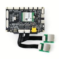 Kit de développement Nvidia Jetson Orin Nano Super Mini avec deux ports réseau et 2 ports Type-C pour l'IA