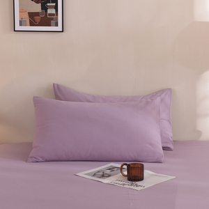 Parure de lit 4 pièces en pur coton 200 fils, tissage percale, housse de <span class=keywords><strong>couette</strong></span>, drap-housse, pour hôtel, vente en gros, OEM ODM, REACH SVHC, toucher frais - Product Image 3