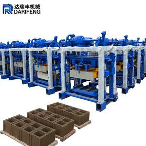 QT4-35A cement brick making machine price in kerala Cheap Mini concrete cement cc block and bricks making machine