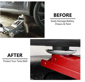 Almohadillas de Goma para Elevación de Autos con <span class=keywords><strong>Bolsa</strong></span> de Almacenamiento para <span class=keywords><strong>Tesla</strong></span> Model 3/Y/S/X - Product Image 3