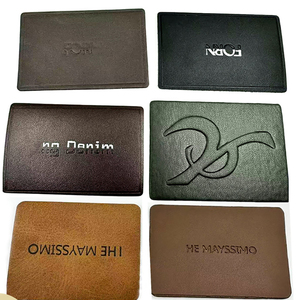 Etiquetas de Cuero Personalizadas OEM, Etiquetas de Cuero Genuino de Vaca con Logotipo para Ropa, Prendas, Jeans y Gorras - Product Image 4