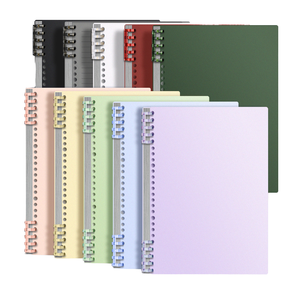 B5 Size Hand Coil Loose-Leaf <strong>Notebook</strong> Printed Student Office Stationery with Horizontal <strong>Lines</strong> PP Cover Paper <strong>Diary</strong> Gift - Product Image 1