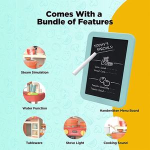 Ensemble <span class=keywords><strong>de</strong></span> <span class=keywords><strong>jeu</strong></span> <span class=keywords><strong>de</strong></span> <span class=keywords><strong>cuisine</strong></span> avec Simulation <span class=keywords><strong>de</strong></span> vapeur sonore <span class=keywords><strong>de</strong></span> lumière réaliste-jeux d'intérieur jouet <span class=keywords><strong>de</strong></span> <span class=keywords><strong>cuisine</strong></span> avec sortie d'eau pour enfants - Product Image 6