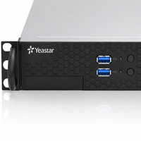 Yeastar S1000-LS Enterprise IP PBX 1000 Pengguna 300 Panggilan 400 Trunk VoIP Dual Power Supply Solusi Kantor Bisnis Besar