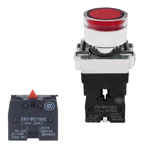 Interrupteur à bouton de réinitialisation automatique YHBS-XB2 avec indicateur, ouverture de 22 mm, IP65, livraison non incluse - Product Image 6