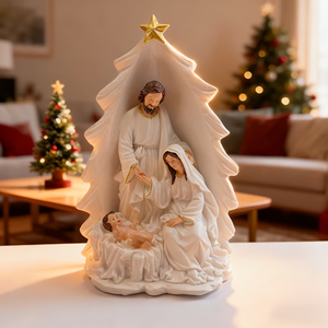 Venta al por Mayor <span class=keywords><strong>de</strong></span> Fábrica: Estatua <span class=keywords><strong>de</strong></span> la Sagrada Familia <span class=keywords><strong>de</strong></span> Navidad, una Familia Feliz <span class=keywords><strong>de</strong></span> Tres Personas, Adecuada para Exhibición en Iglesias - Product Image 2