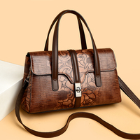 Sac à main rétro pour femme grande capacité, tendance, portable, avec fermeture éclair rabattable, sac à bandoulière rétro pour femme, vente en gros d'usine