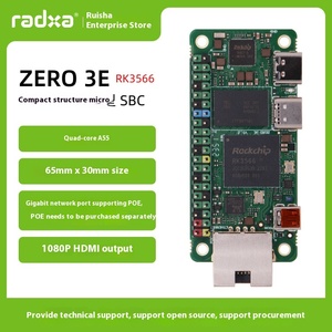 Radxa Zero 3E Single-Board <b>Computer</b> RK3566 Quad-Core CPU Development Board GPU Racing Drones ABS Drone <b>Accessories</b> Private - Product Image 3