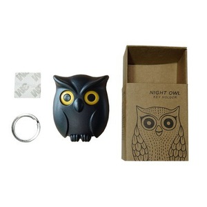 Night Owl Magnetic <strong>Key</strong> <strong>Hooks</strong> Adhesive Hold Keychain <strong>Key</strong> Hanger Will Open Eyes Wall <strong>Decorative</strong> <strong>Hook</strong> <strong>for</strong> Kitchen <strong>Home</strong> - Product Image 4