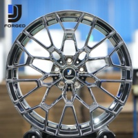 Jantes de voiture de tourisme DJJ forgées sur mesure 5x112 polies argentées légères pour moyeu BMW G80 G81 M3 G82 G83 M4 G87 M2