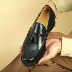 أحذية رجالية أنيقة من الجلد الطبيعي بتصميم مخصص من شينزيرين، أحذية ديربي وأكسفورد - Product Image 1