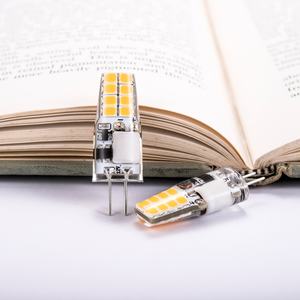 <span class=keywords><strong>Ampoule</strong></span> <span class=keywords><strong>LED</strong></span> de bonne qualité <span class=keywords><strong>G4</strong></span> en silicone SMD2835 <span class=keywords><strong>12</strong></span> <span class=keywords><strong>volts</strong></span> 1W 2W 3W sans scintillement pour lampe en cristal, certification CE FCC - Product Image 6