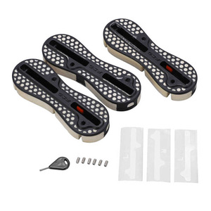Caja de Quillas para Tabla de Surf FCS, 5 Grados, Fusion Plug Grid, Negra, Antideslizante, para Uso en el Océano - Product Image 5
