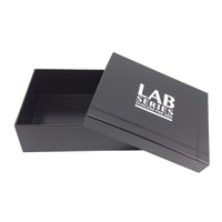 Boîte rigide de luxe imprimée sur mesure, deux pièces, emballage en papier de carton avec gaufrage par revêtement UV pour chaussettes, boîte cadeau avec logo