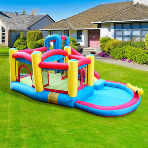 Kids Moonwalk Outdoor Inflatable House With <b>Slide</b> CE Certified Portable for Parties & Jumping NB- 93016 Backyard Home Used Kids - Product Image 5