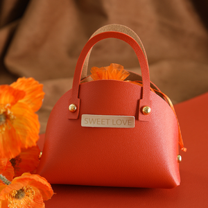 Tình Yêu Ngọt Ngào Vỏ Da Hình Dạng Quà Tặng Bao Bì Túi Xách Kẹo Hộp Cho Khách Tiệc Sinh Nhật Ủng Hộ Đám Cưới - Product Image 5