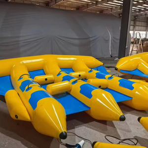 Bateau banane gonflable de luxe de grande taille pour usage commercial, jouet aquatique amusant pour les vacances à la <span class=keywords><strong>plage</strong></span>, le surf, les fêtes de groupe et le divertissement - Product Image 6