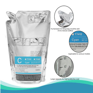 Dye Sublimation Ink <b>Bag</b> 1000ml Compatible for Epson SureColor F6080 F7180 F7280 F9280 T7421 T7424 Bulk Printing - Product Image 5