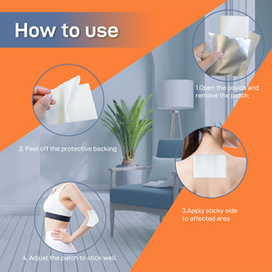 Cerotto <span class=keywords><strong>antidolorifico</strong></span> <span class=keywords><strong>per</strong></span> <span class=keywords><strong>schiena</strong></span>, collo, spalle, dolore al ginocchio e dolore muscolare-sollievo dal dolore di 8 ore - Product Image 5