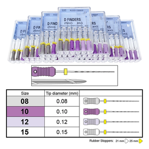 Dentistry Clinic Dental <b>Products</b> D Finder <b>Files</b> Stainless Steel Manual for Endodontic Use - Product Image 3