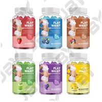 Complément alimentaire JBY Flat Waist Gummies pour une taille plate, gummies détox sans effort