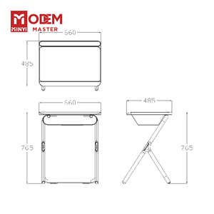 MINYI IPSY Bureau d'étude universitaire à un seul siège, best-seller, mobilier scolaire pour les écoles secondaires et les institutions - Product Image 3