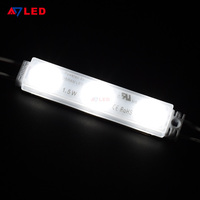 Module LED d'injection dimmable haute puissance 12V 1W 2835 SMD IP67 étanche à 3 LED pour enseignes lumineuses extérieures et lettres en relief