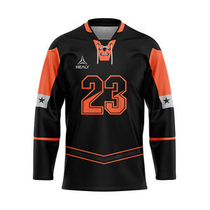 Erkek Spor Örgü Geliştirilmiş Hokey Spor Giysisi Özel Yapım İşlemeli Harfli ve Rakamlı Hokey Forması - Product Image 5