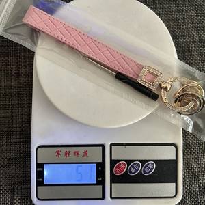 Porte-clés en cuir pour poignet, porte-clés de voiture avec 5 anneaux porte-clés et anneau en D anti-perte - Product Image 6