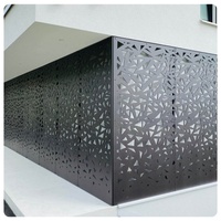 Revêtement en poudre d'aluminium CNC pour façade, bardage perforé PVDF, ignifuge, écologique, anticorrosion, design traditionnel
