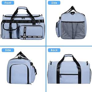 Free sample Source Factory Source Factory Waterproof Travel <b>Bag</b> with Sneaker <b>Bag</b> and Large Capacity <b>Folding</b> Duffle <b>Bag</b> - Product Image 6